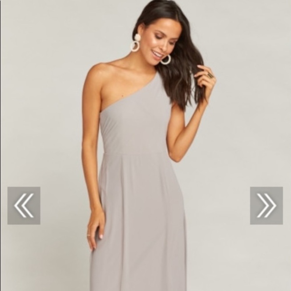 Eliza One Shoulder Dress Chiffon - XS (BRAND NEW)